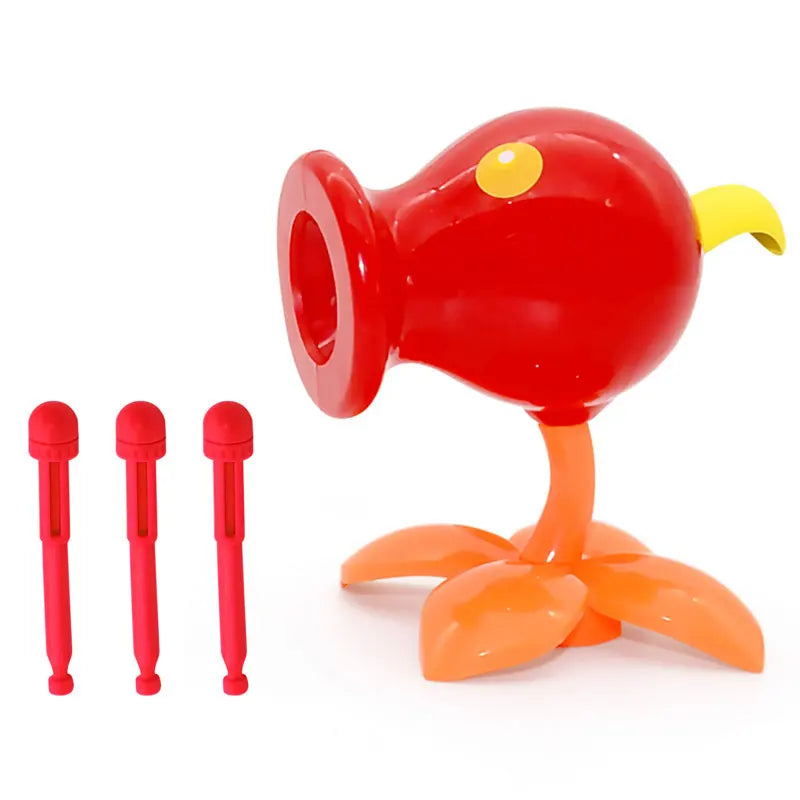 New Plants vs Zombies 2 Pea Snow Fire Shooter Gatling PVC Action Figure - Image 11