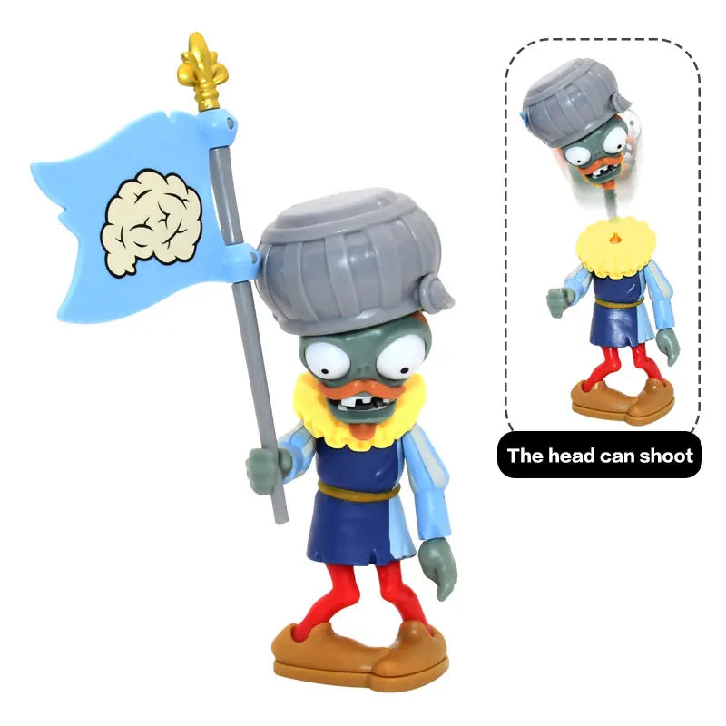 New Plants vs Zombies 2 Pea Snow Fire Shooter Gatling PVC Action Figure - Image 20