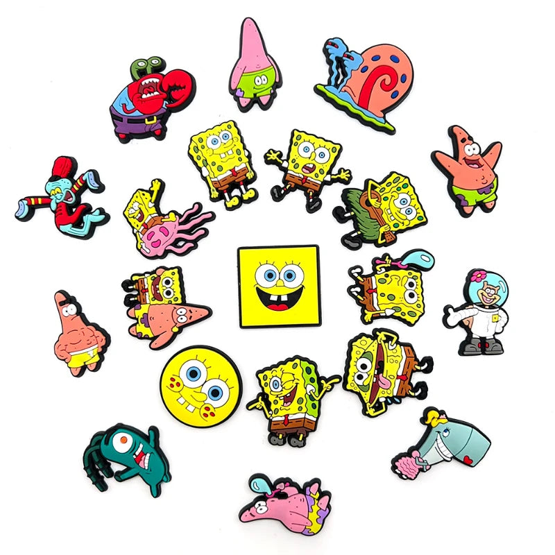 New JIBBITZ SpongeBob Series Shoe Charms