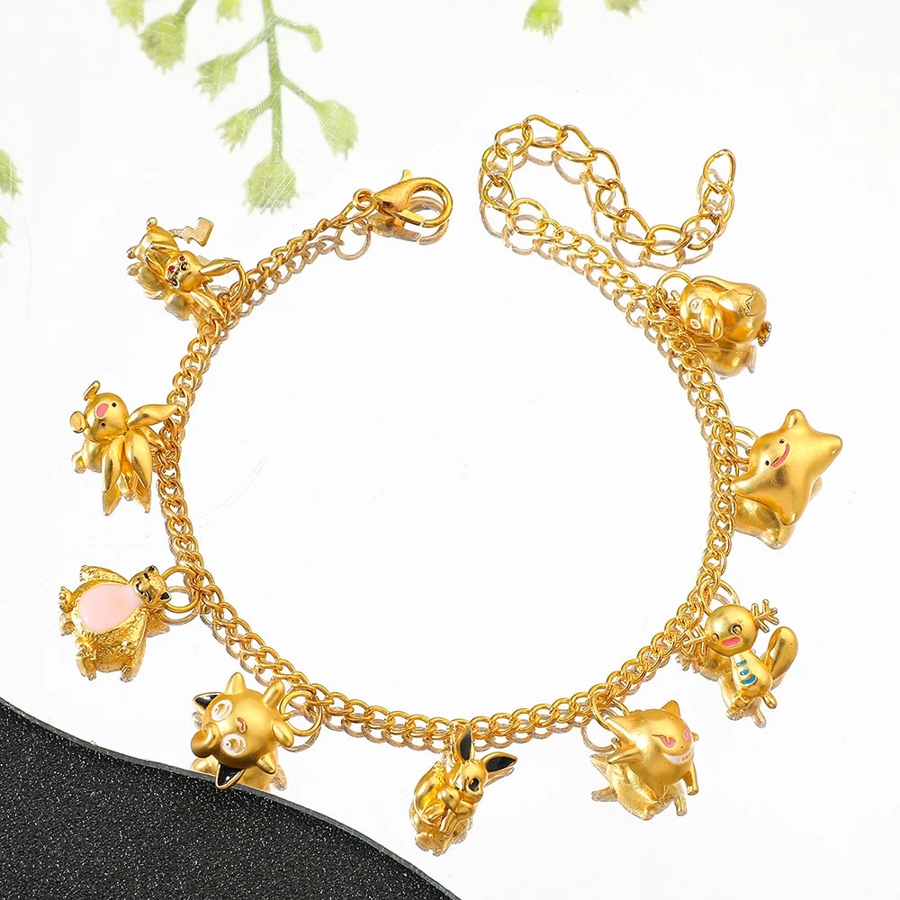 Adjustable Pokémon Anime Figure Bracelet - Image 3