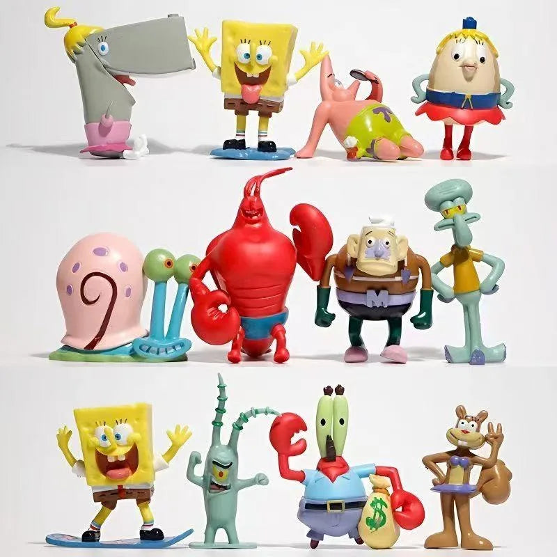 12PCS/set Anime SpongeBob - Image 6