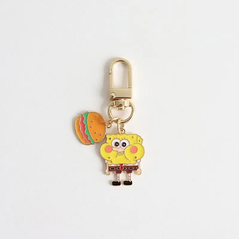 Anime Cartoon SpongeBob & Patrick Star Keychain - Image 7