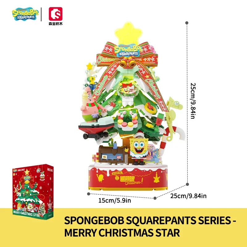 SpongeBob Cartoon Krusty Krab Restaurant Building Blocks - Image 11