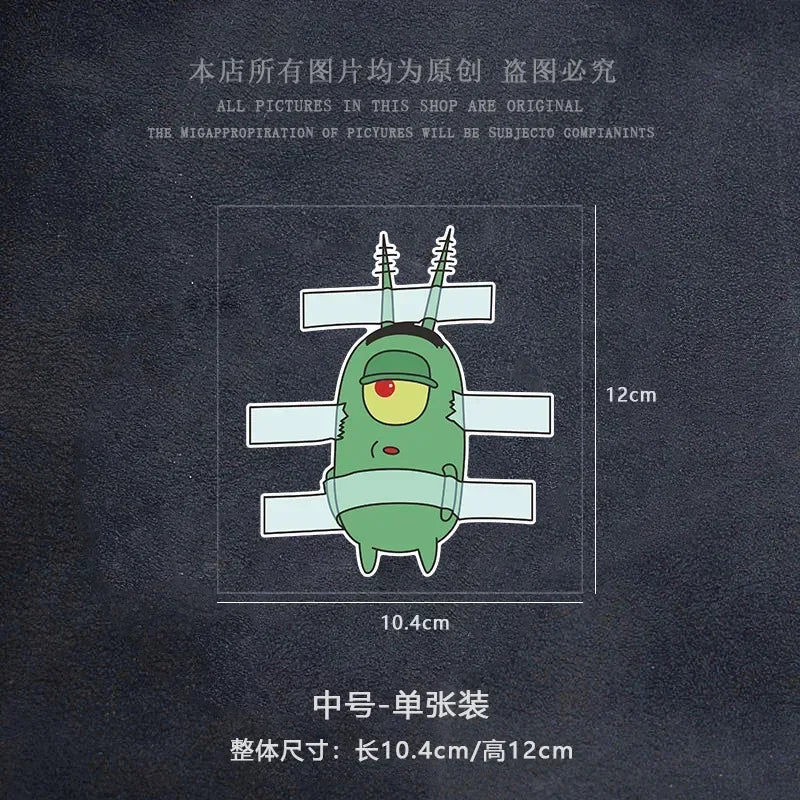 SpongeBob Waterproof Car Stickers & Decals - Image 10