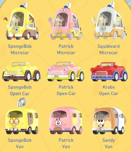 POP MART SpongeBob Sightseeing Car Series - Image 13