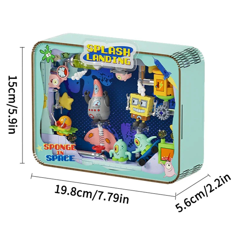 SpongeBob Cartoon Krusty Krab Restaurant Building Blocks - Image 13