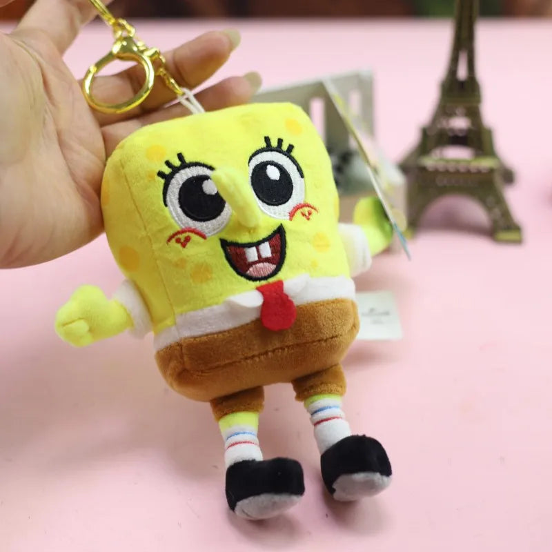 Anime SpongeBob SquarePants Plush Keychain Set - Image 14