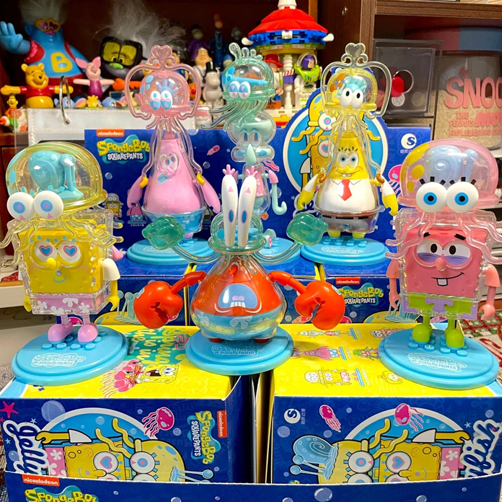SpongeBob SquarePants Cartoon Figure Set - Image 4