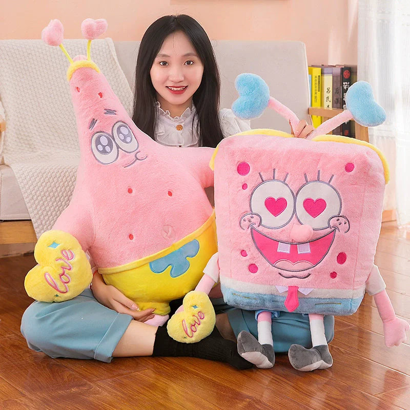 Anime SpongeBob SquarePants Plush Toy Set