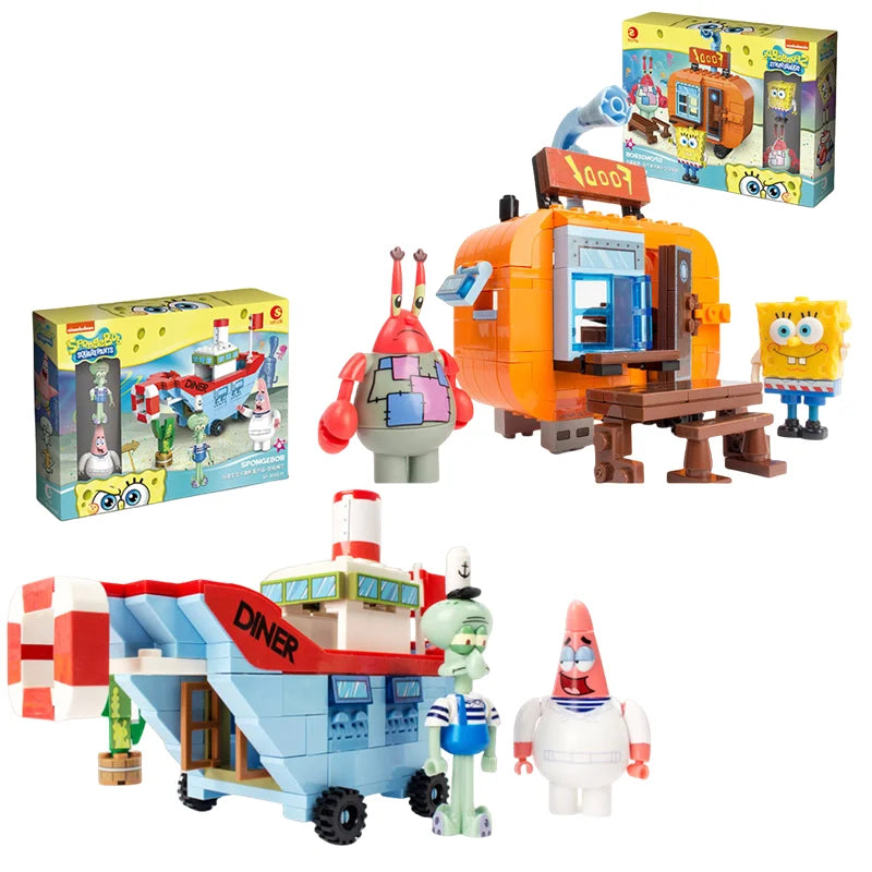SpongeBob SquarePants Building Block Figures
