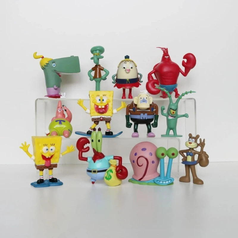 12PCS/set Anime SpongeBob - Image 4