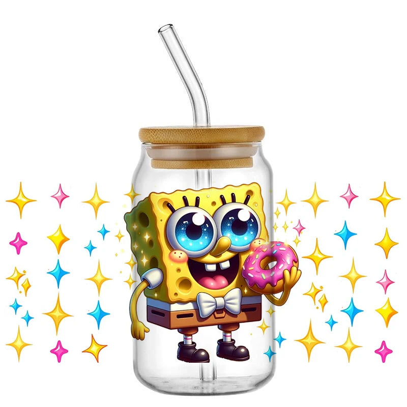 Miniso SpongeBob Cartoon UV DTF Wrap - Image 10