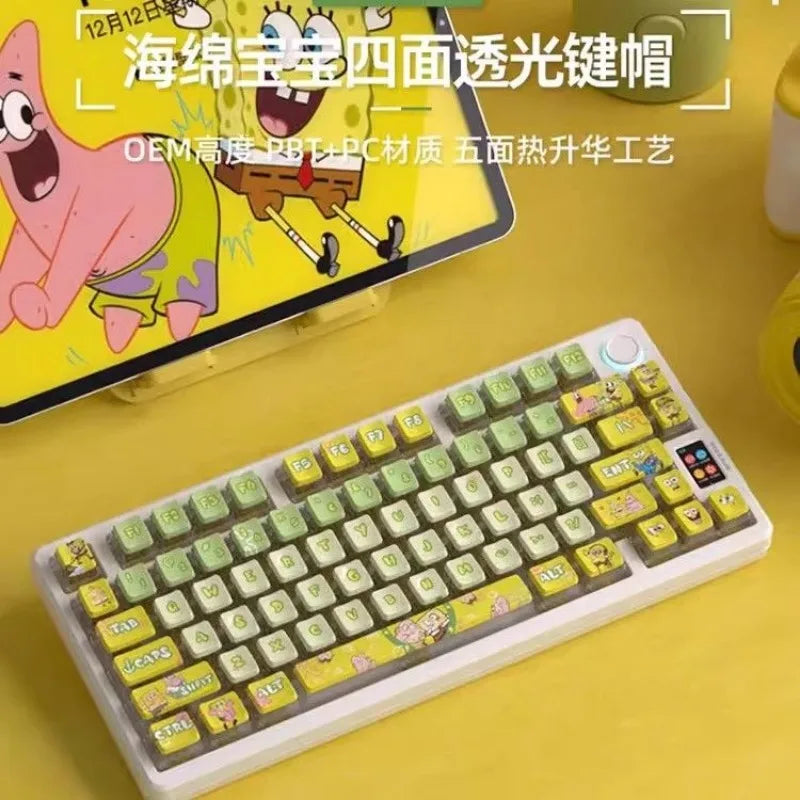 SpongeBob PBT Heat-Resistant Keycaps - Image 4