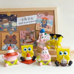 6PCS/set SpongeBob & Patrick Baby Version Figures