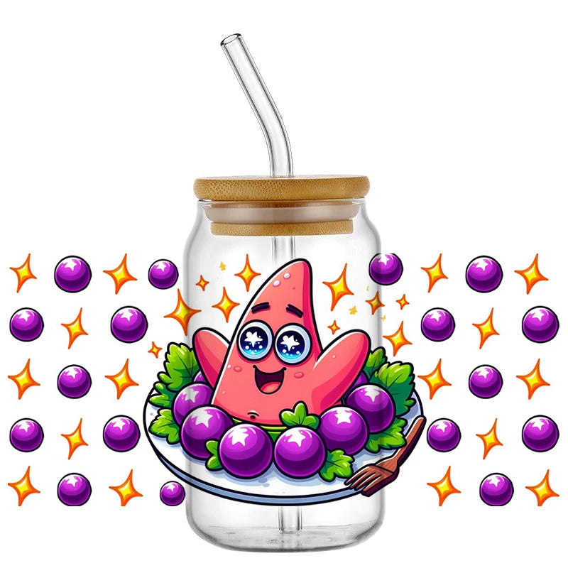 Miniso SpongeBob Cartoon UV DTF Wrap - Image 6