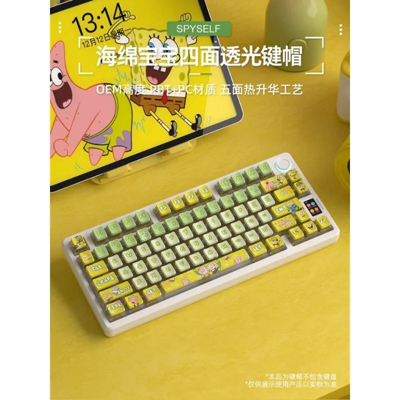 SpongeBob PBT Heat-Resistant Keycaps - Image 2