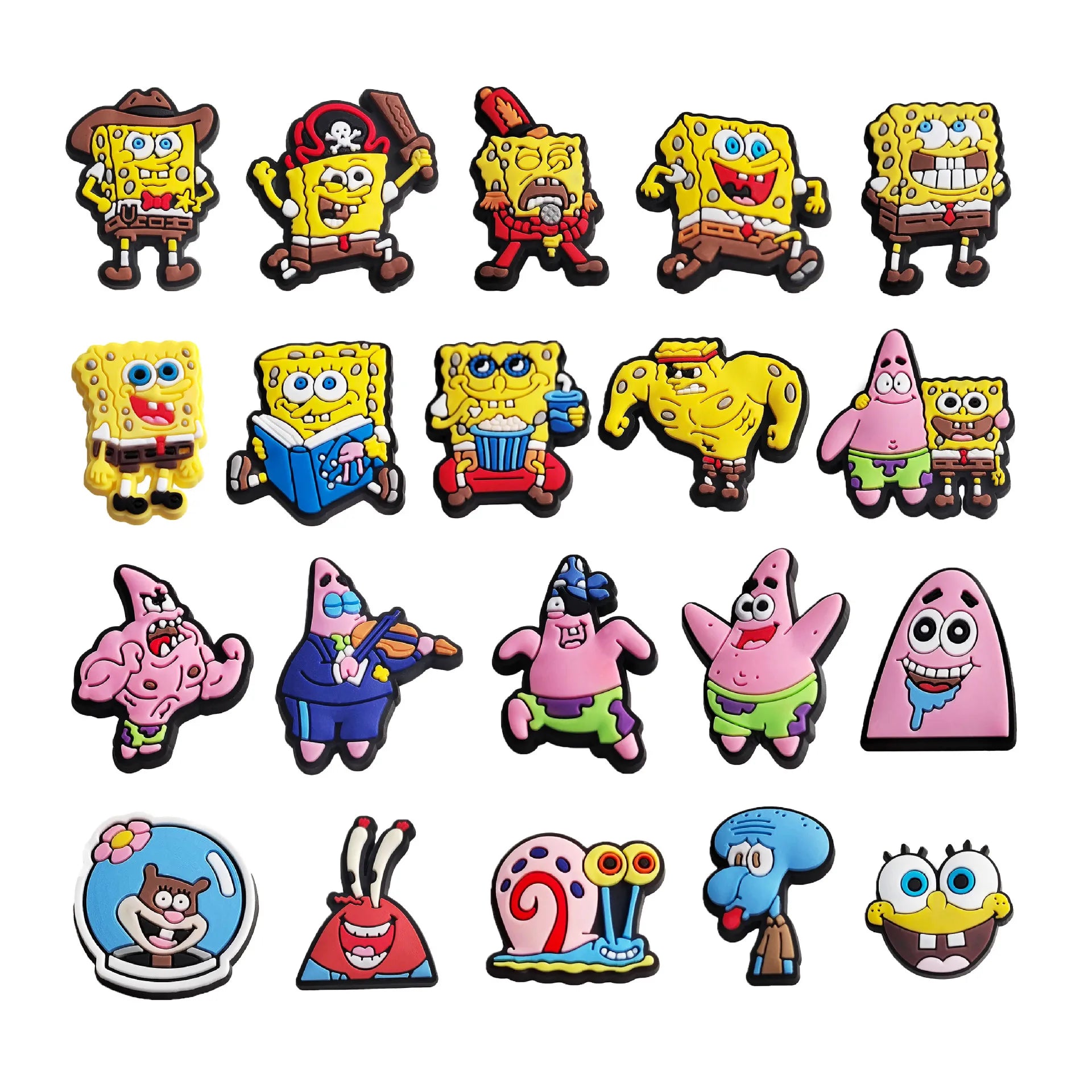 SpongeBob Shoe Flower Charms - Image 7