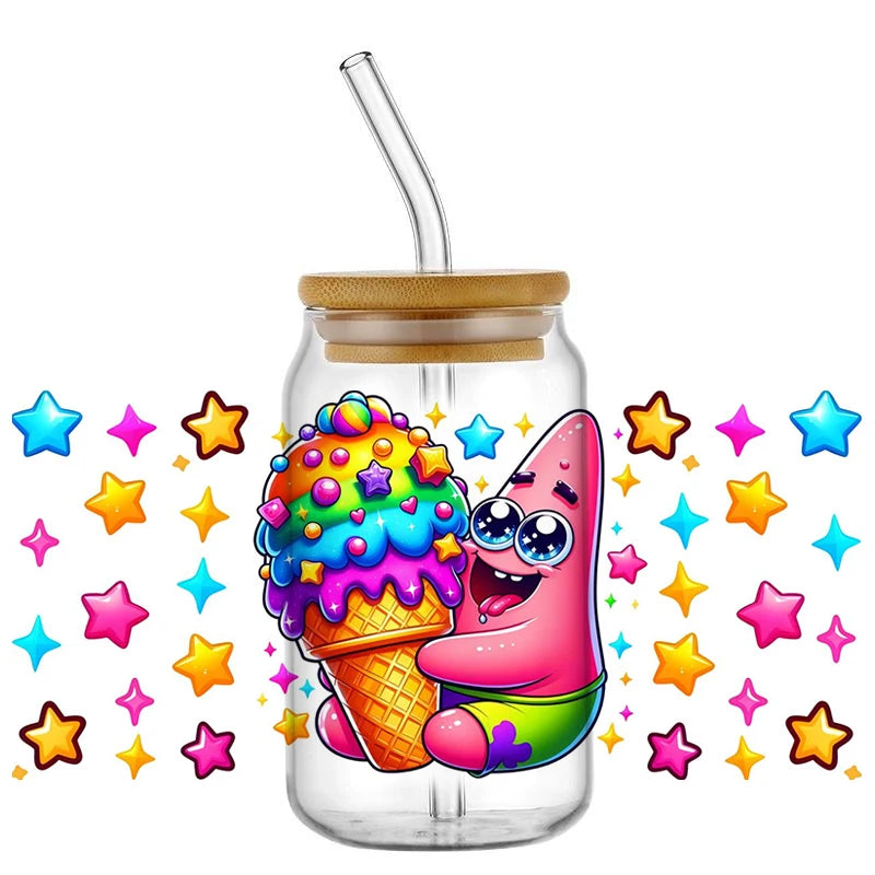 Miniso SpongeBob Cartoon UV DTF Wrap - Image 13