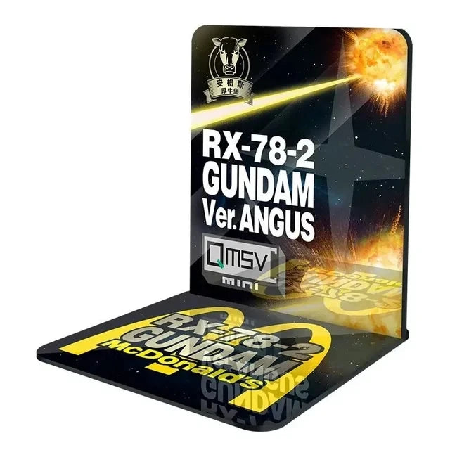 McDonald Gundam Figure QMSV RX-78-2 Ver Angus - Image 7
