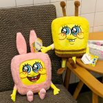 Anime SpongeBob & Patrick Star Pink Kawaii Plush Toys