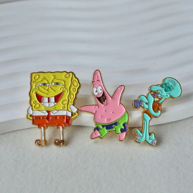 SpongeBob Enamel Pin Set - Image 3