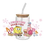 SpongeBob UV DTF Transfer Sticker
